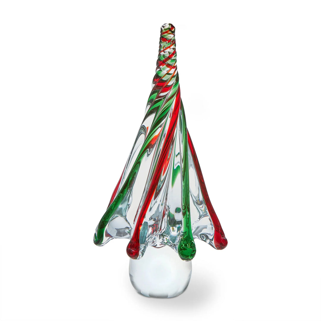Swirled Glass Tree Decor