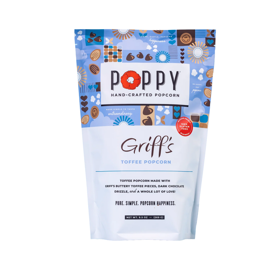 Griffs Toffee Poppy Popcorn
