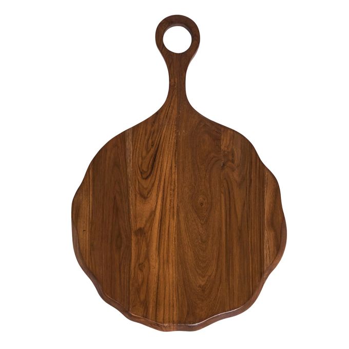 Puro Round Serving Board - Teak