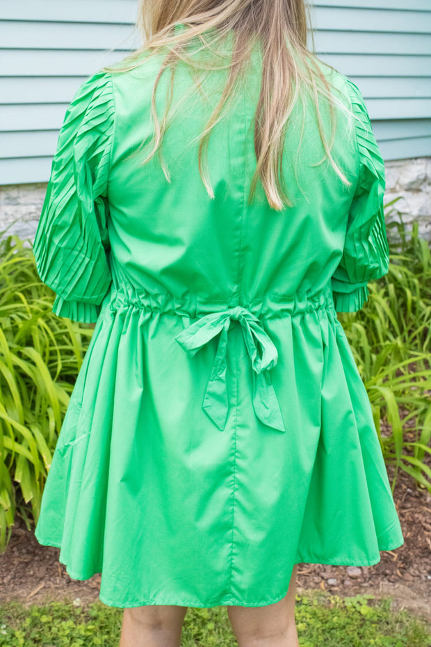 Annalise Dress - Green
