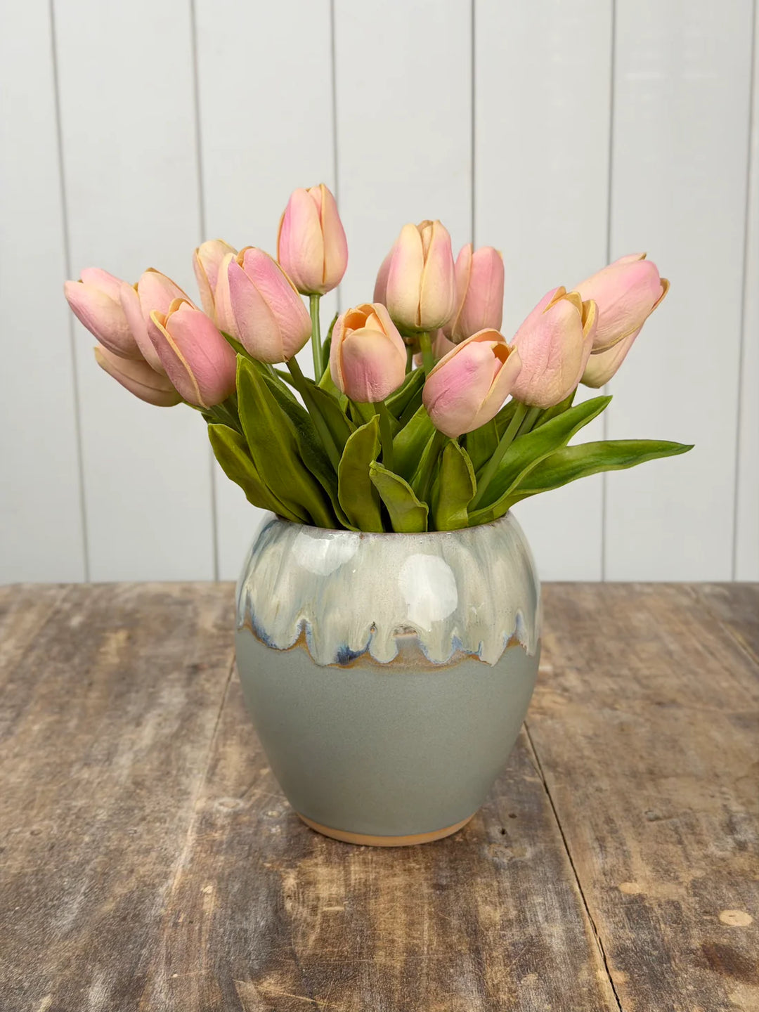 Tulip Vase - Peaceful with Lapis