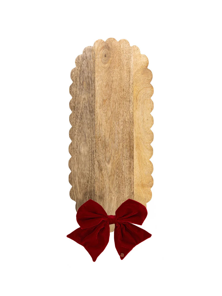 Wooden Bow Board Egg Holder