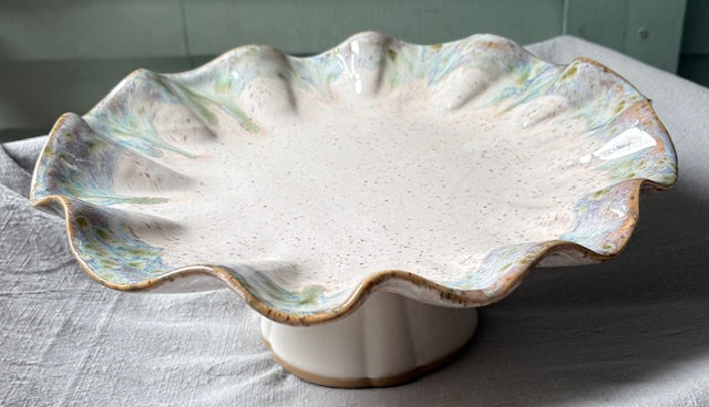 Freeform Cake Stand - Botanical