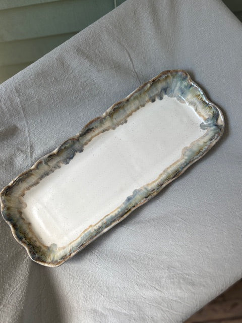 Flirty Edge Tray - Magnolia