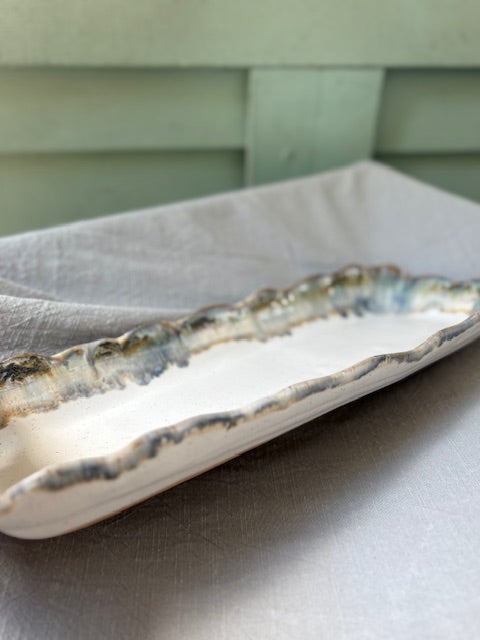 Flirty Edge Tray - Magnolia