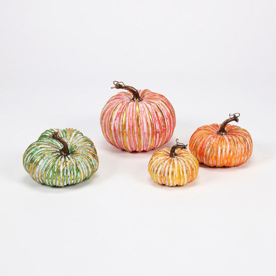 Painted Pumpkin Set