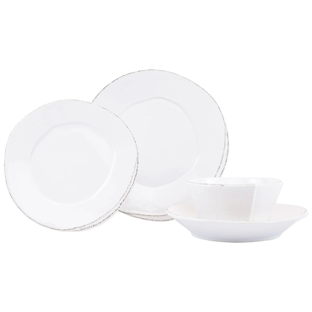 Lastra White Dinnerware