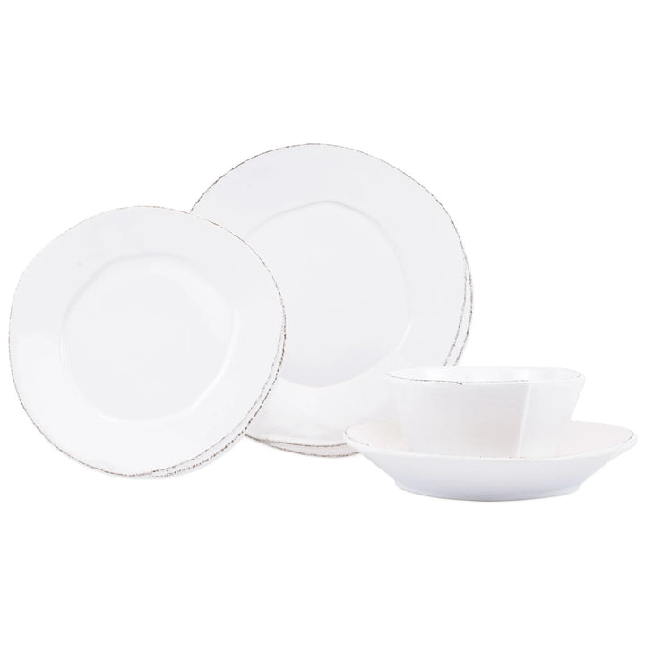 Lastra White Dinnerware