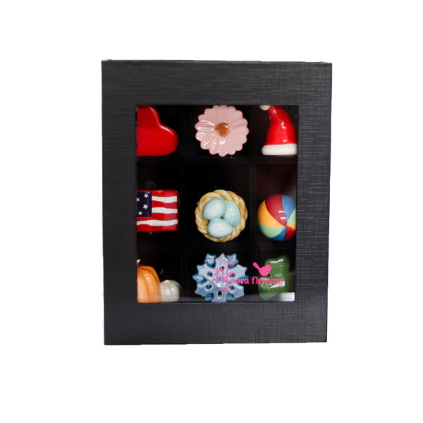 Nora Fleming keepsake box - holds 9 minis