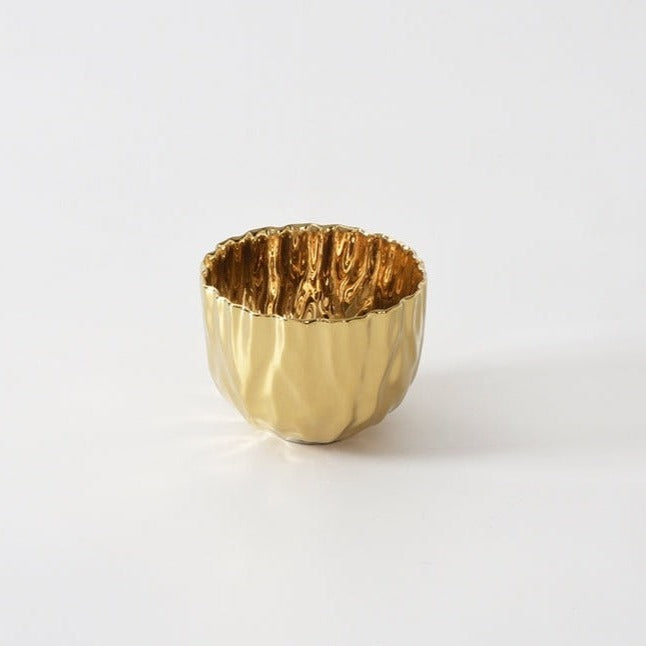 Mascali Gold Snack Bowl