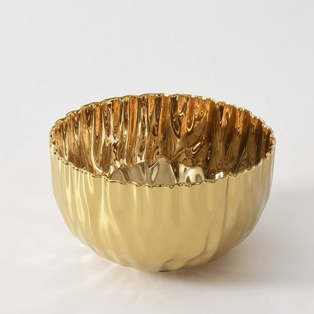 Mascali Gold Medium Bowl