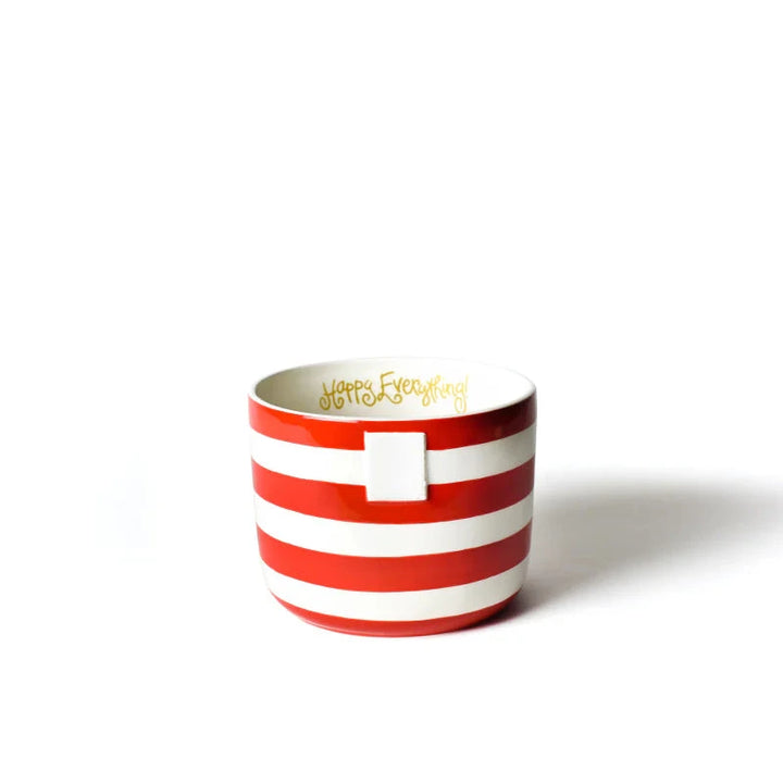 Happy Everything Mini Bowl - Red Stripe