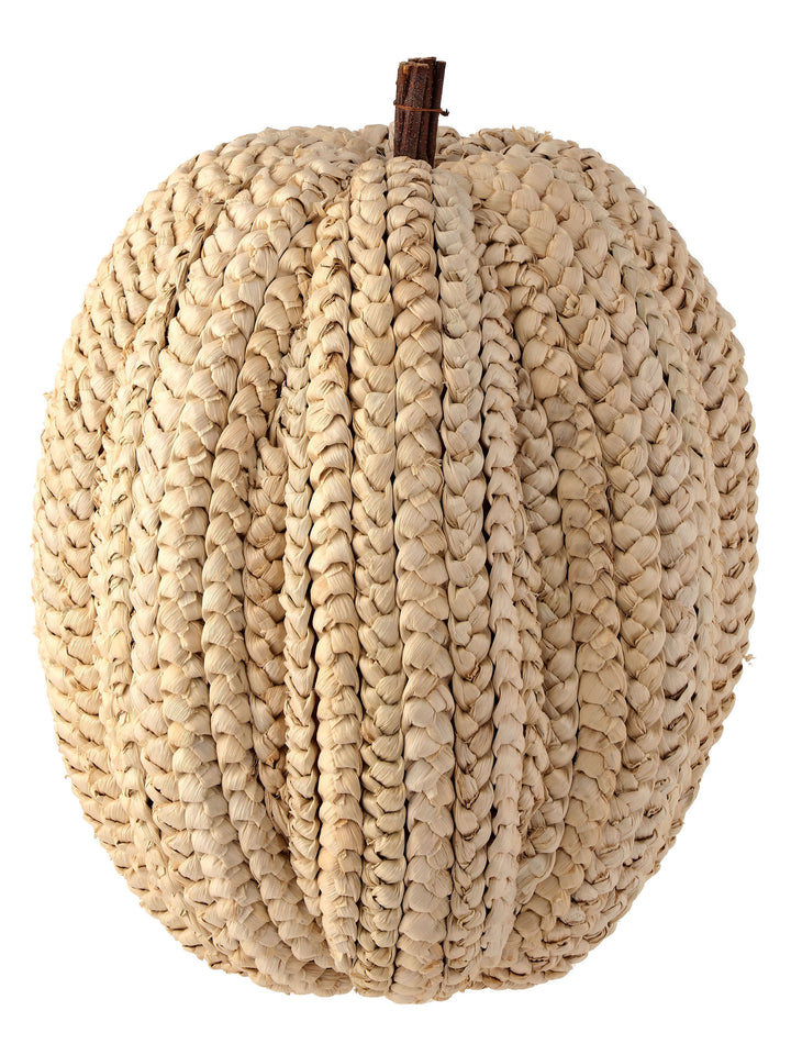 Oversized Rattan Pumpkin