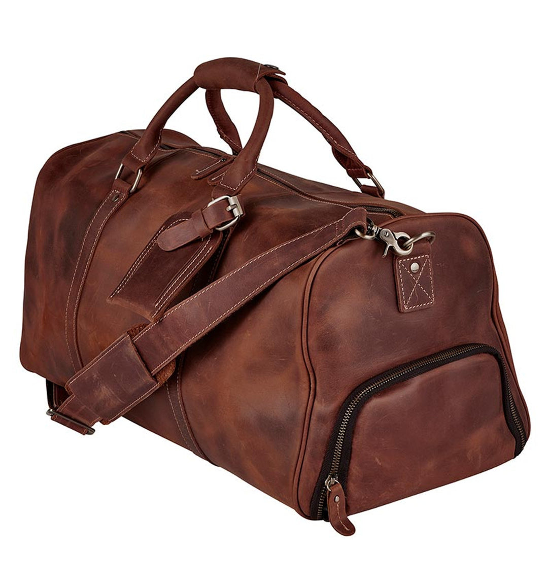 Leather Weekender Duffle