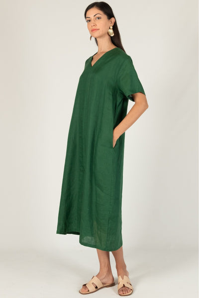 Quinn Emerald Dress