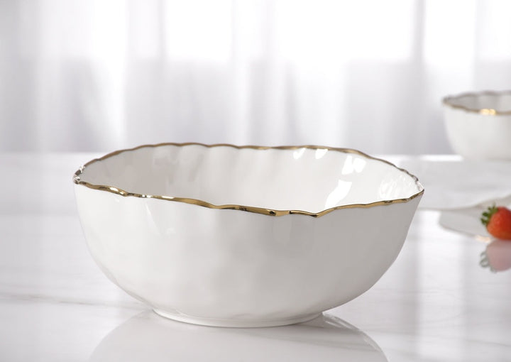 Portofino White Medium Bowl