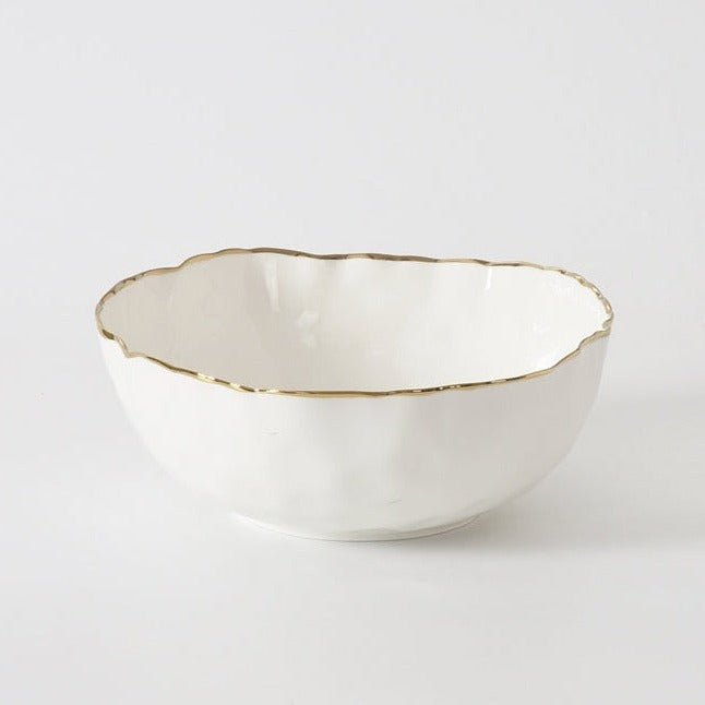 Portofino White Medium Bowl