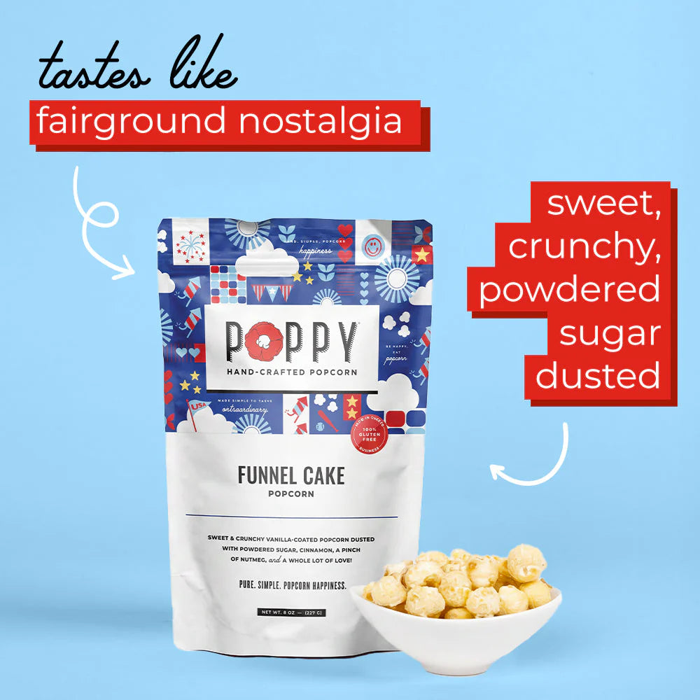 Funnel Cake Mix - Poppy Hand-Crafted Popcorn