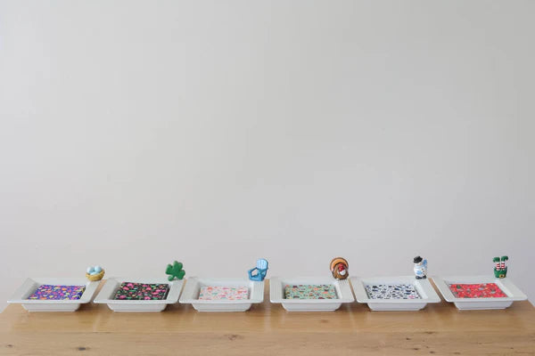 Nora Fleming "robins egg blue" mini