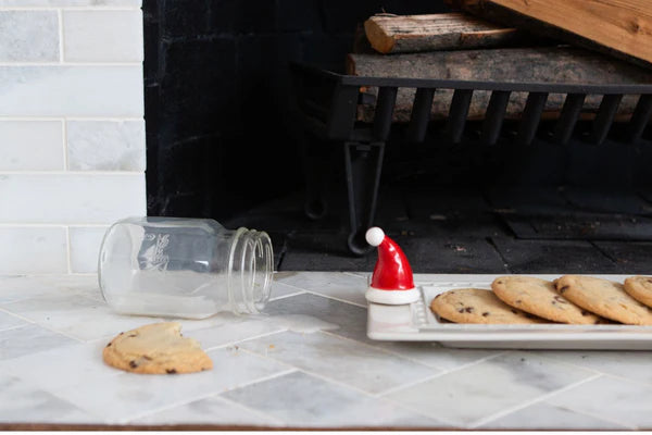 Nora Fleming Santa Stops Here