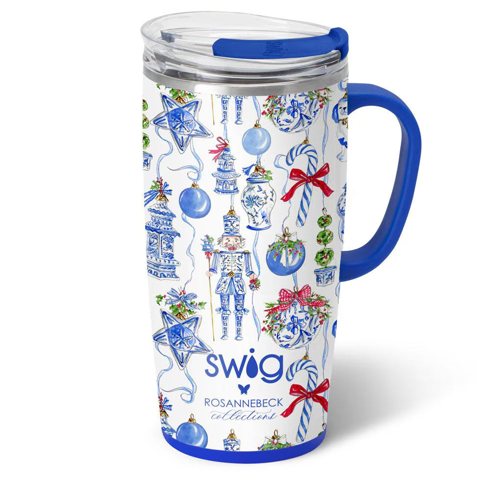 Chinoiserie Ornaments Travel Mug 22oz
