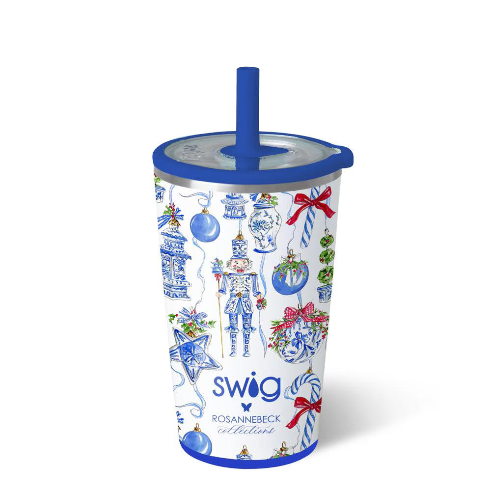 Chinoiserie Ornaments Party Cup Sipper 14oz