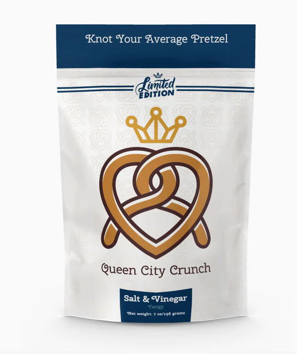 Queen City Crunch | Salt and Vinegar Pretzels