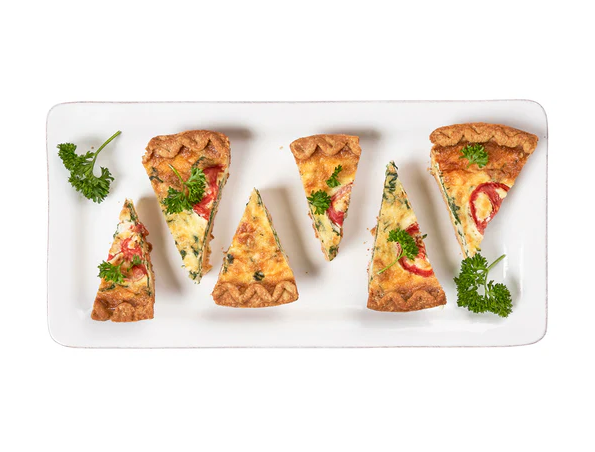 Puro White Rectangle Appetizer Platter