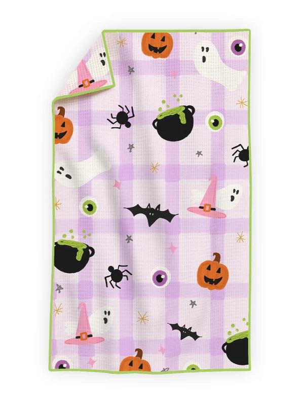 Halloween Microfiber Tea Towel