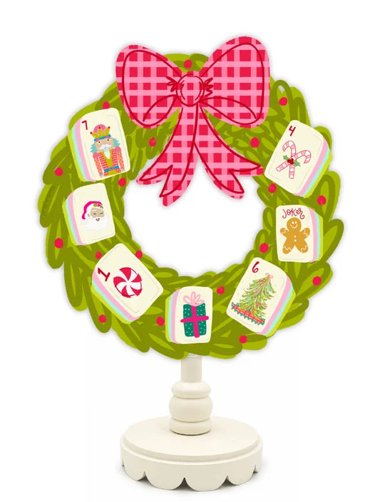 Mahjong Wreath Topper