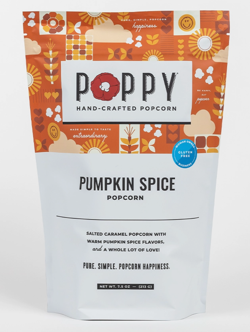 Pumpkin Spice Poppy Popcorn