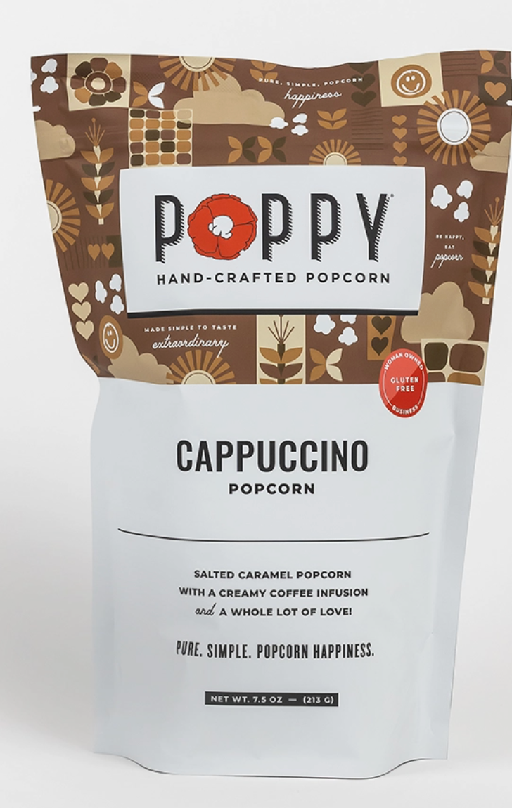Cappuccino Poppy Popcorn