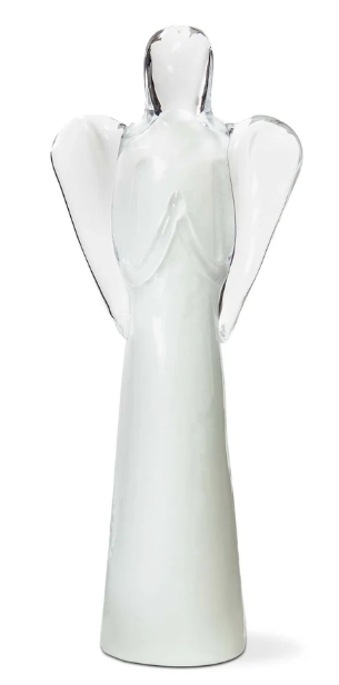 Large Glass Angel Decor