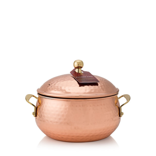 Simmered Cider Poured Candle, Copper Pot 3-Wick