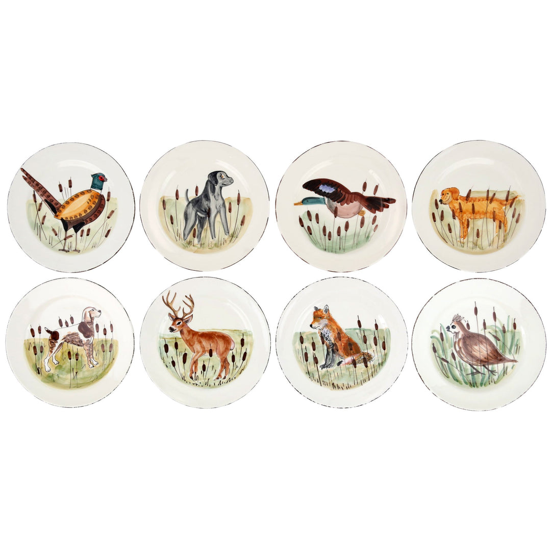 Wildlife Assorted Dinner Plates