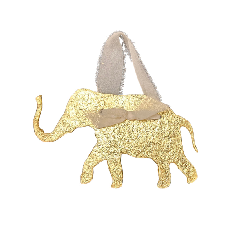 Gilded Medallion Elephant