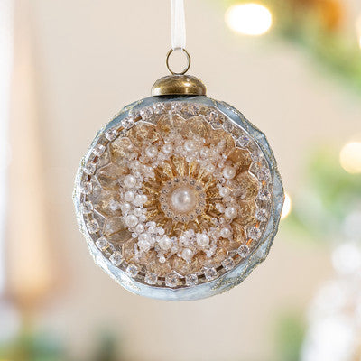 Pearl Encrusted Ornament