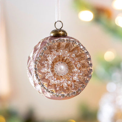 Pearl Encrusted Ornament