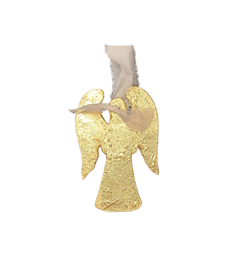 Gilded Medallion Angel