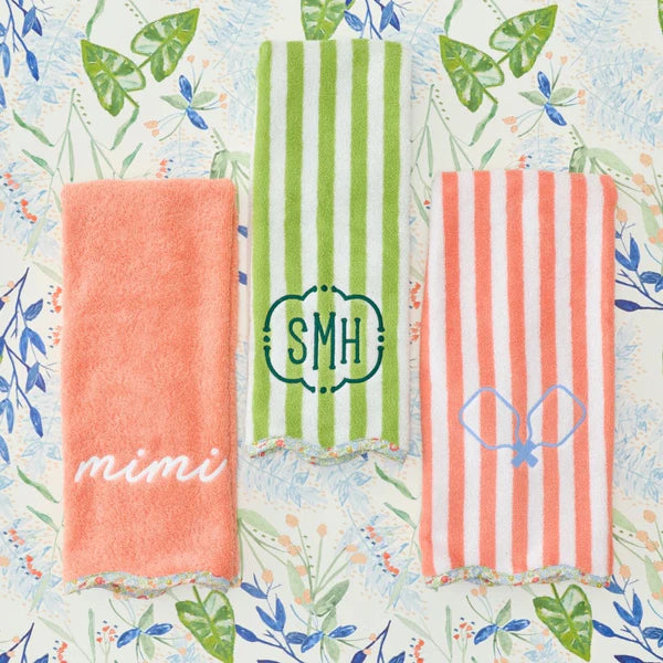 Golf Towel - Scalloped Golf