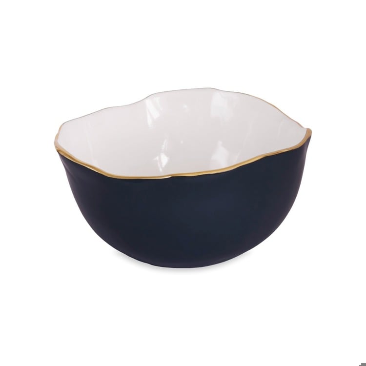 ENCANTO Osaka Large Bowl (Midnight & White)
