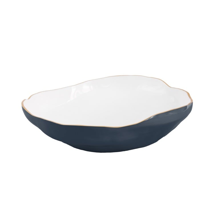 ENCANTO Nuevo Large Bowl (Midnight & White)