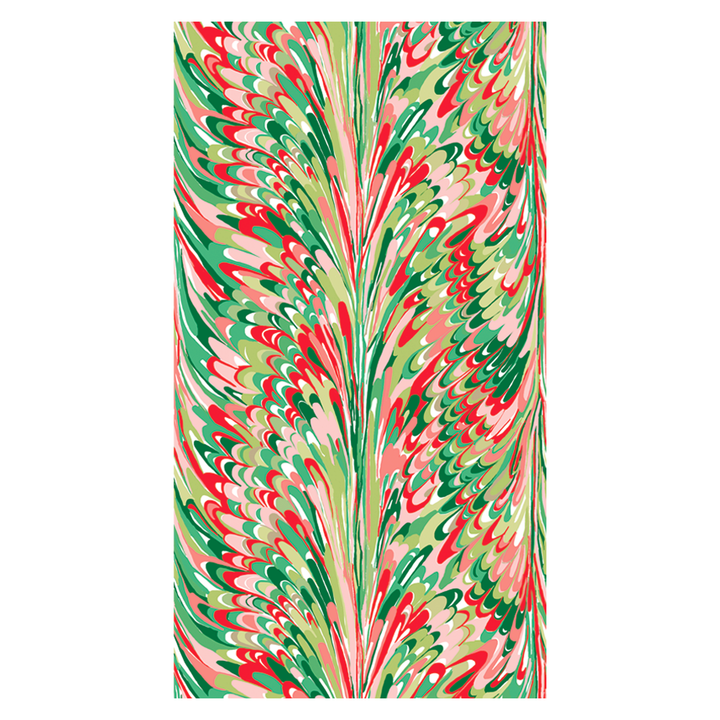 Marble Linen-feel Paper Napkin/Guest Towels | Set of 25