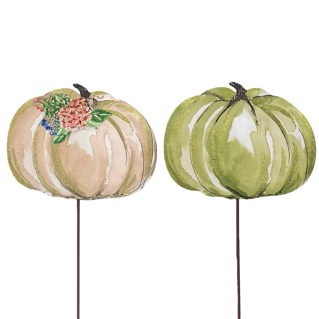 Autumn Feast Pumpkin Pair Set of 2