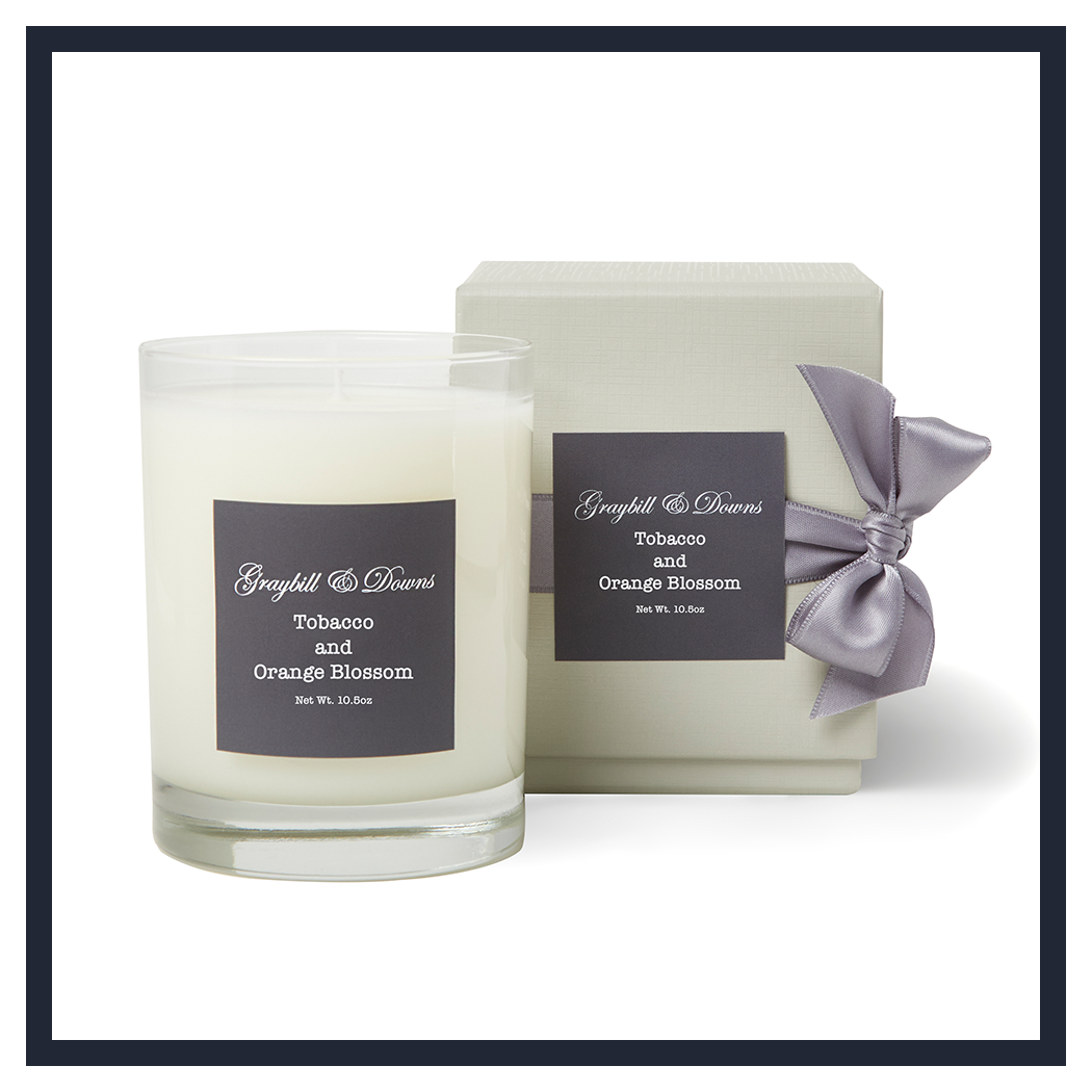 Graybill & Downs - Tobacco and Orange Blossom Classic Candle