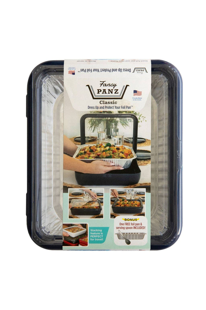 Fancy Panz - Classic Set - Pan Frame w/ Lid & Serving Spoon - Navy