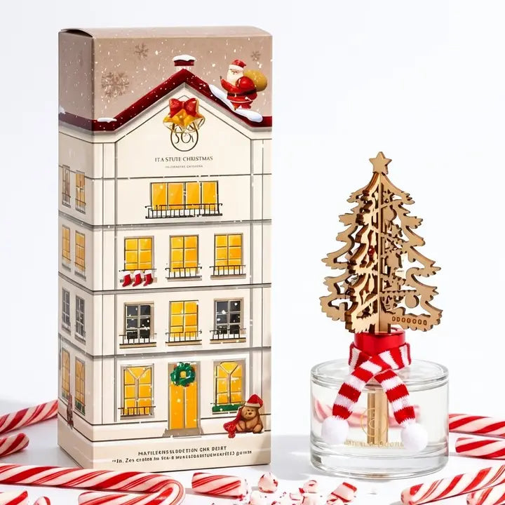 Christmas Tree Peppermint Twist Diffuser 6.9oz Diffuser
