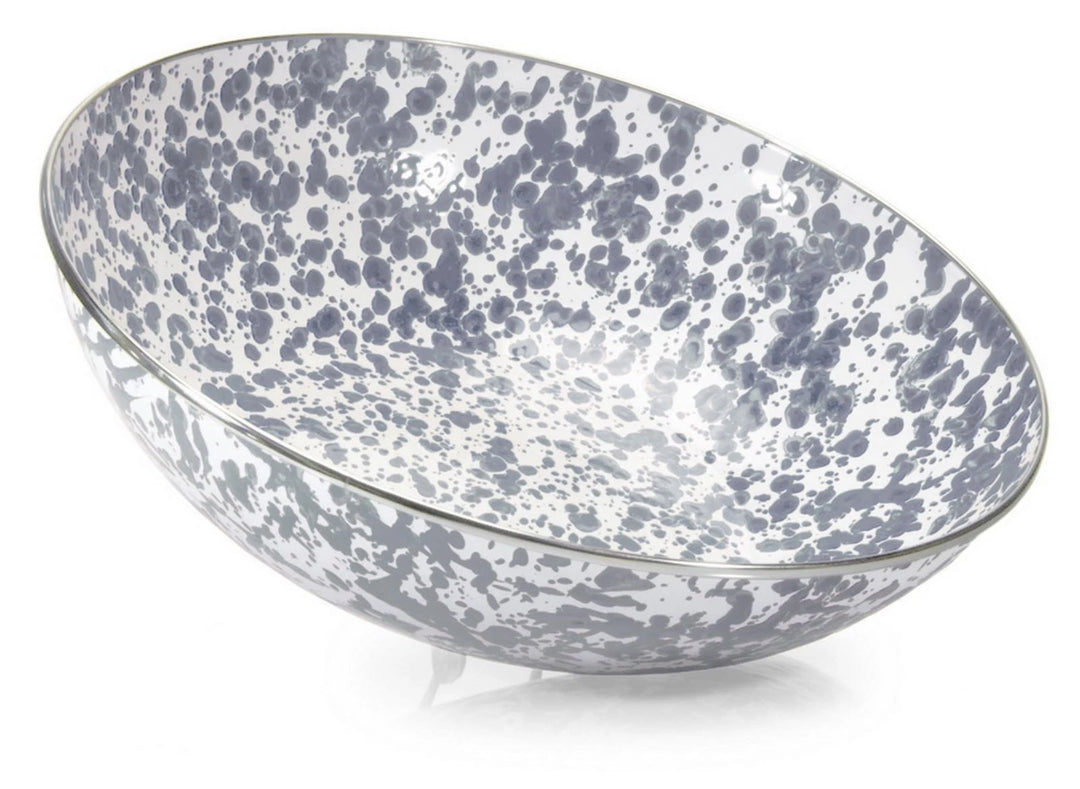 Golden Rabbit Large Catering Bowl - Grey