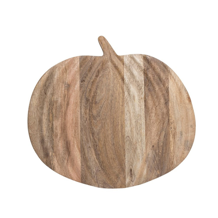 Mango Wood Pumpkin Shaped Serving Board