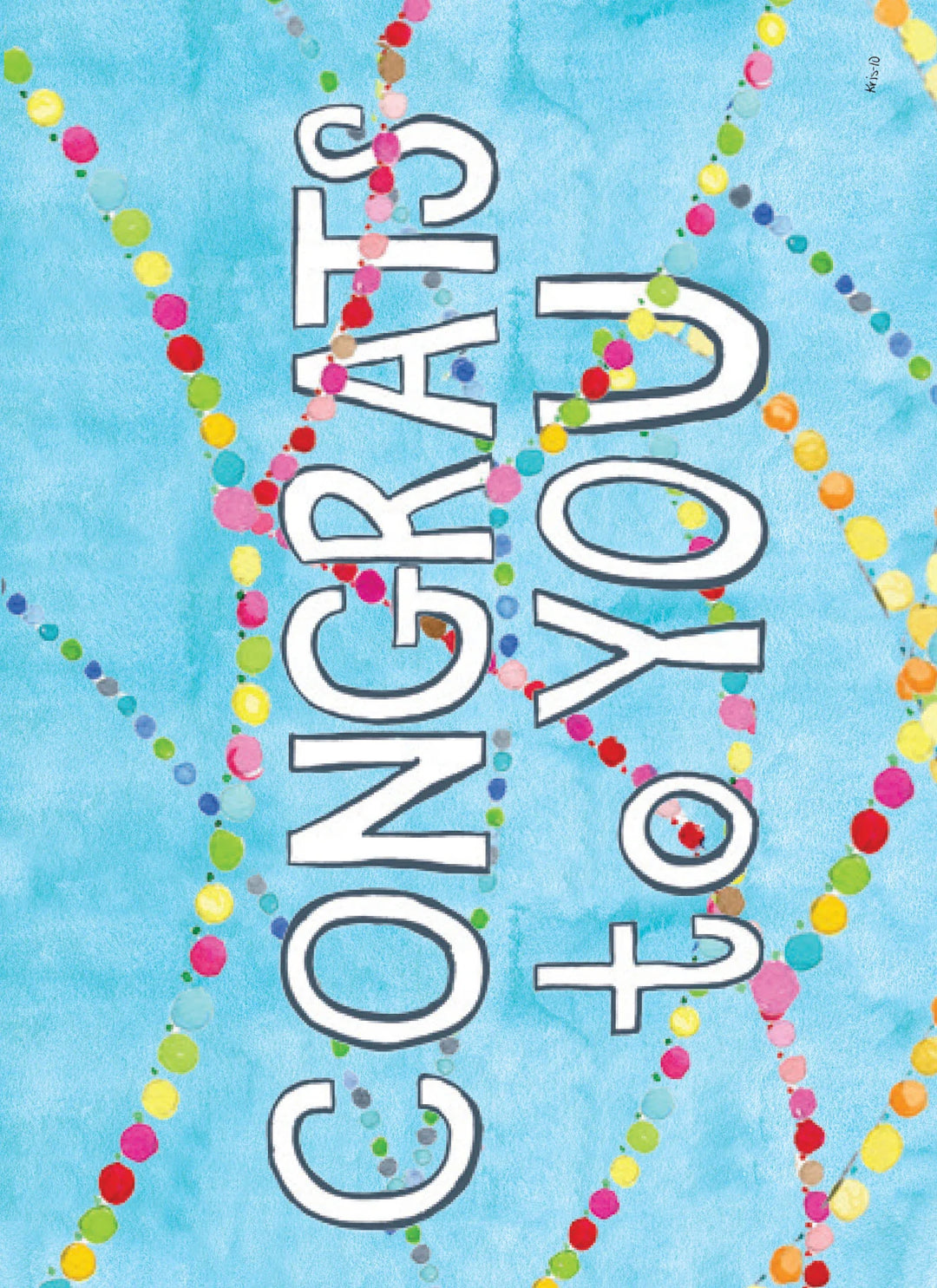Congrats to You Card